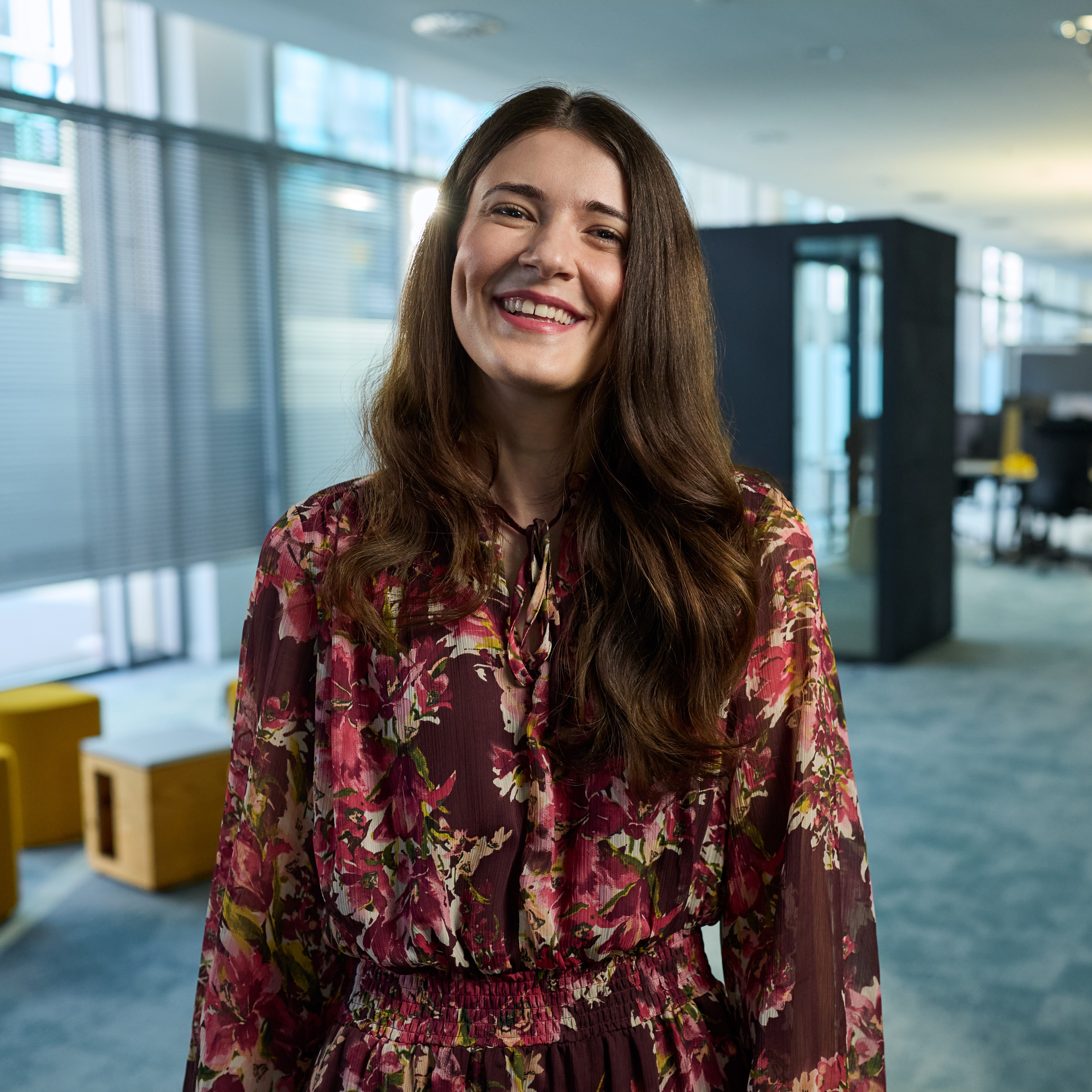 Portrait von Edona, Spezialistin Internal Audit