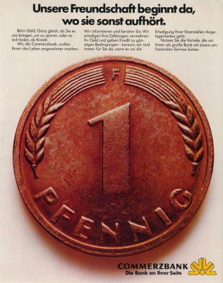 1977 Anzeige Pfennig