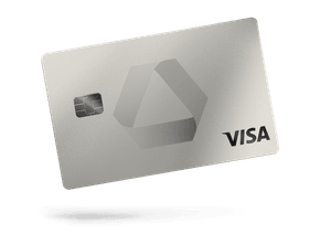 Abbildung einer grauen ClassicKreditkarte der Commerzbank von Visa