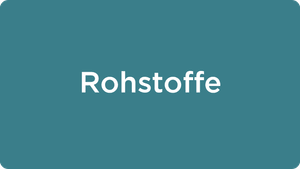Übersicht Rohstoffe 