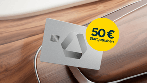 KlassikKonto-Karten mit 50€ Startguthaben