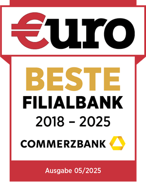 €uro Beste Filialbank 2018-2025 (Ausgabe 05/2025)