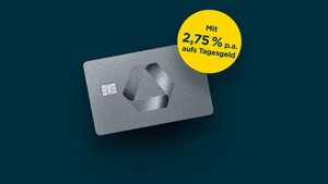 Commerzbank Girocard mit 2,75 Prozent aufs Tagesgeld