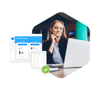 Illustration der Candis Benutzeroberfläche 