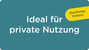 Ideal für private Nutzung - Produkt: StarMoney 15 Basic