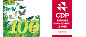 Auszeichnungen: "The 2022 Global 100", "CDP - Supplier Engagement Leader"