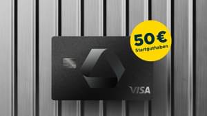 Premiumcard der Commerzbank + 50 € Startguthaben