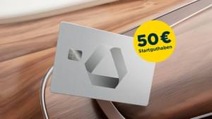 KlassikKonto-Karten mit 50€ Startguthaben